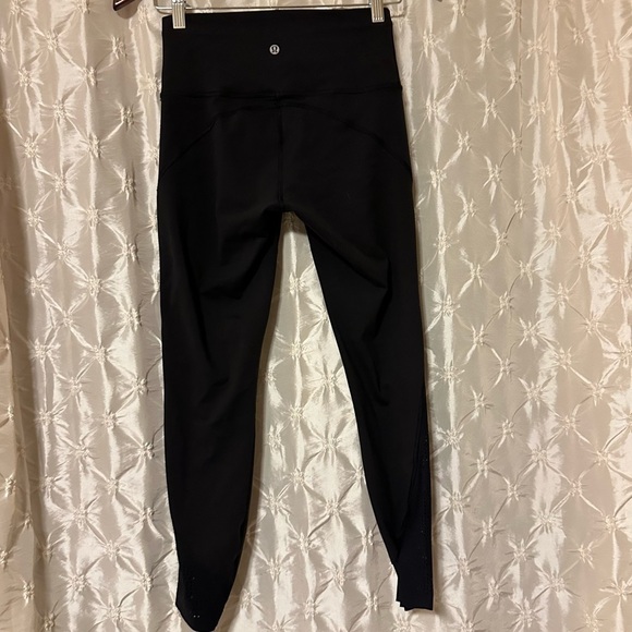Lululemon Black High Times Pant Mesh Camo Leggings - Picture 7 of 16